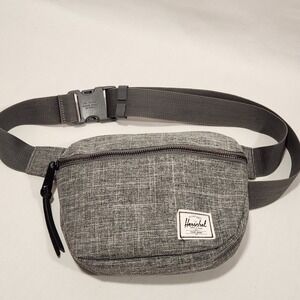 Herschel Supply Co Hip Pack Belt Bag Fanny Pack Gray Heathered Adjustable Strap